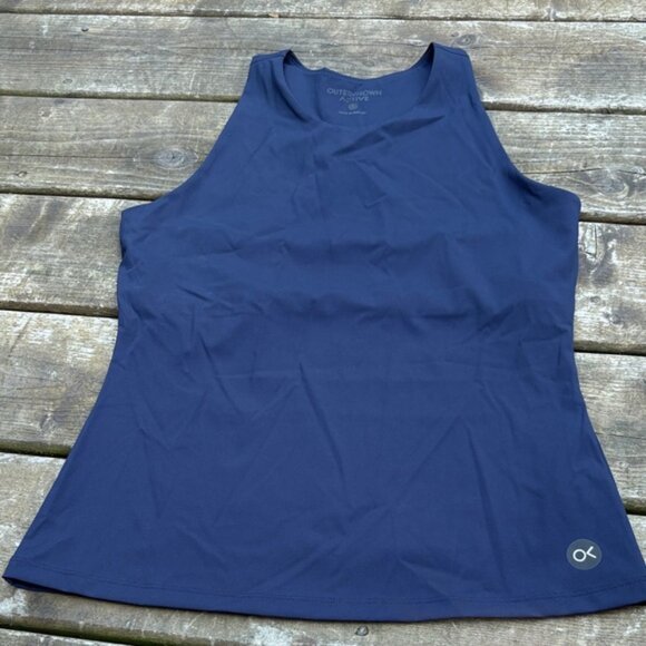 Outerknown Active Womens Blue Tank Top size S - Picture 2 of 6
